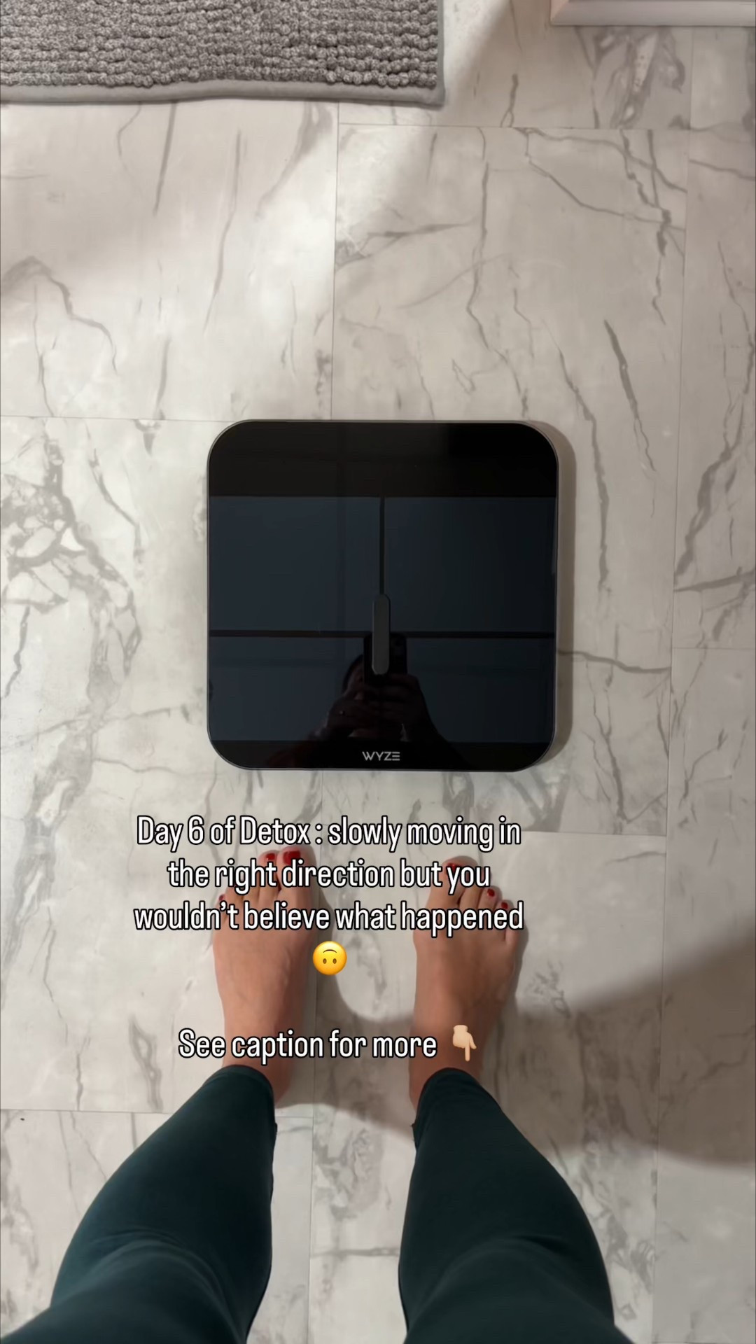 Day 6 detox update… and the scale isn’t telling the full story 👀

Day six of my 7-day liver detox and the weight loss looks slow today — but I started my period this morning.

Here’s why that matters ⬇️
During your cycle, your body naturally holds onto water weight, experiences hormonal shifts, and can feel more inflamed — even when you’re detoxing and doing everything right.

Translation: the scale may pause, but progress is still happening ✨

I’m focusing on less bloating, clothes fitting better, dumping toxins, and supporting my body through this phase — because healing and fat loss aren’t linear, especially for women. 

Use code BALANCEDFRIENDS on EquiLife website for discount 🫶🏼


#LTKvlog #LTKmomlife #LTKActive
