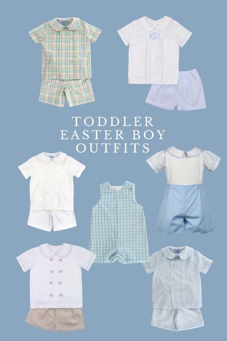 Sweet Easter outfits for toddler boys! Some favorites of mine- The Bailey Boys, Proper Peony, & Cecil and Lou  

#LTKbaby #LTKkids #LTKSeasonal