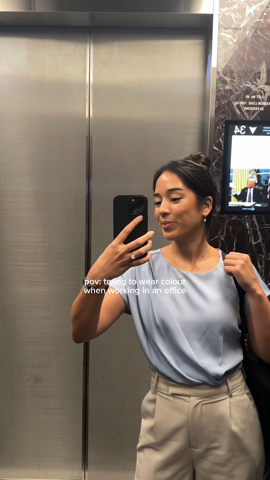 Loving this blue 💙 wearing size S but it’s pretty generous so I’d recommend sizing down if you’re in between sizes!

#LTKsummer #LTKworkwear #LTKaustralia