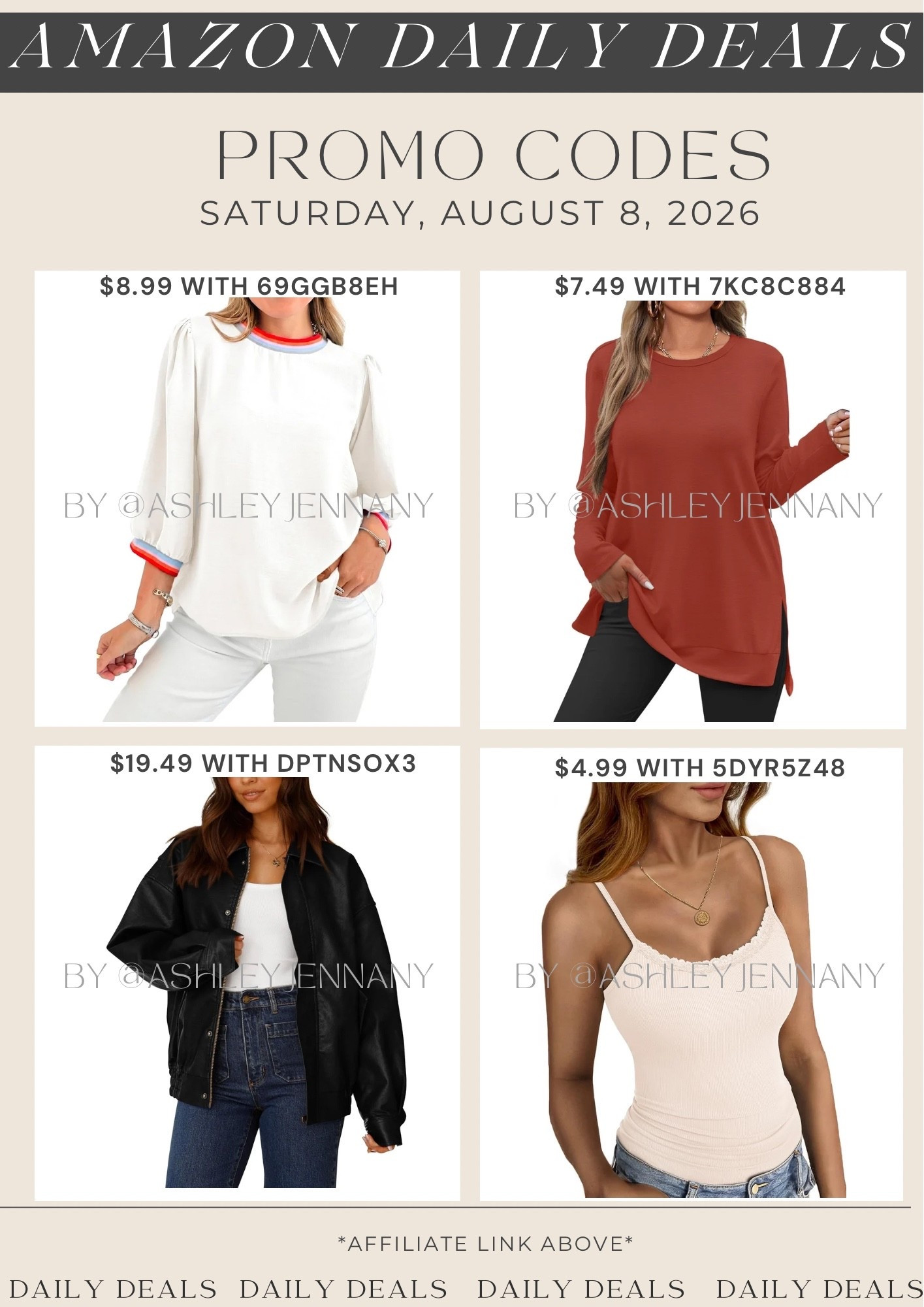 Amazon deals

#LTKSaleAlert #LTKMidsize #LTKSeasonal