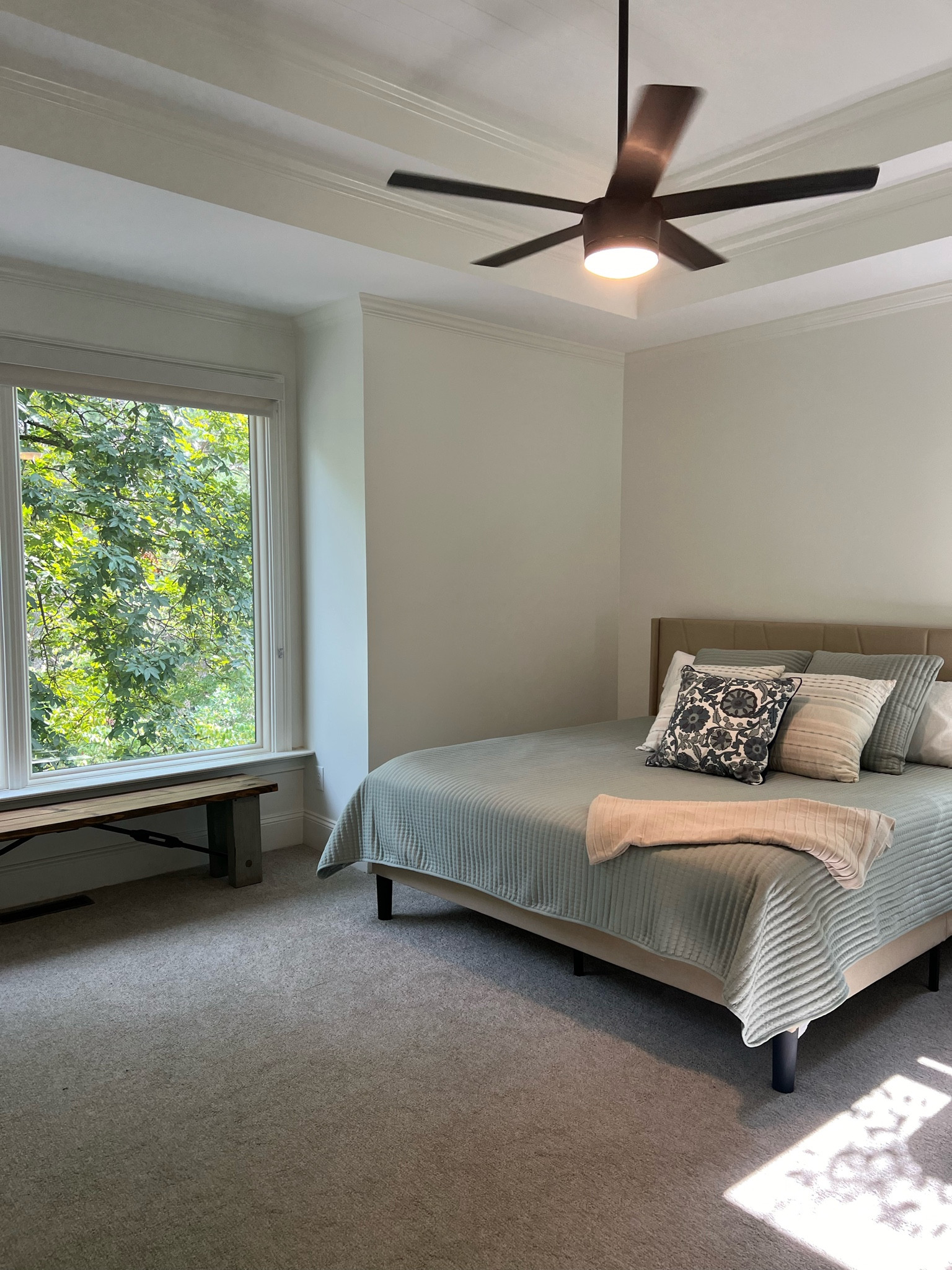 One of my bedrooms in the mountain house 🏡 

#LTKU #LTKHome #LTKStyleTip