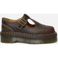 Dr. Martens Bethan Leather Quad Mary-Jane Shoes - UK 6 | Coggles (Global)