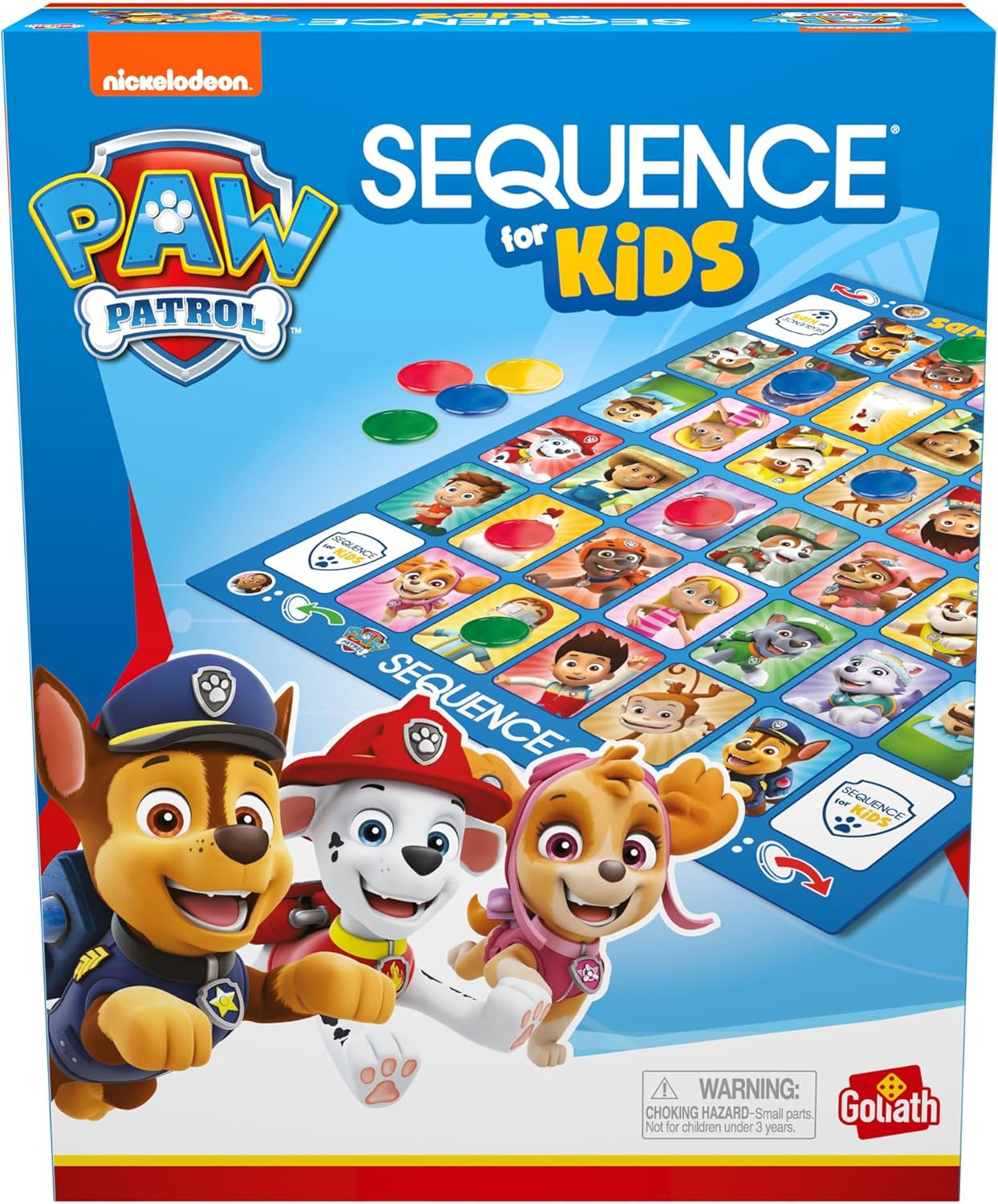 Paw Patrol Sequence for Kids | Easy to Play Matching Game of 4-in-A-Row Featuring Paw Patrol Char... | Amazon (US)