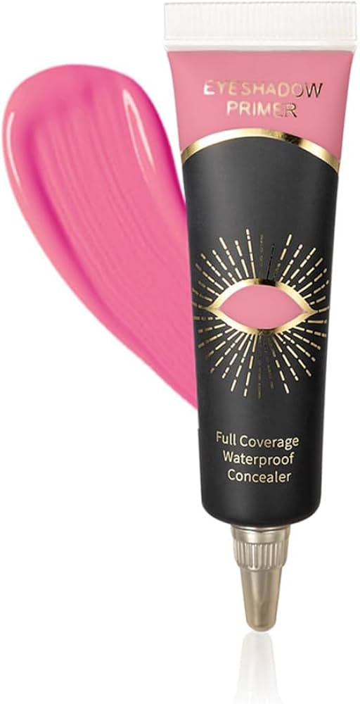 12ML Rose Pink Eyeshadow Primer, Cream Base For Concealer & Eyeliner (04) | Amazon (US)
