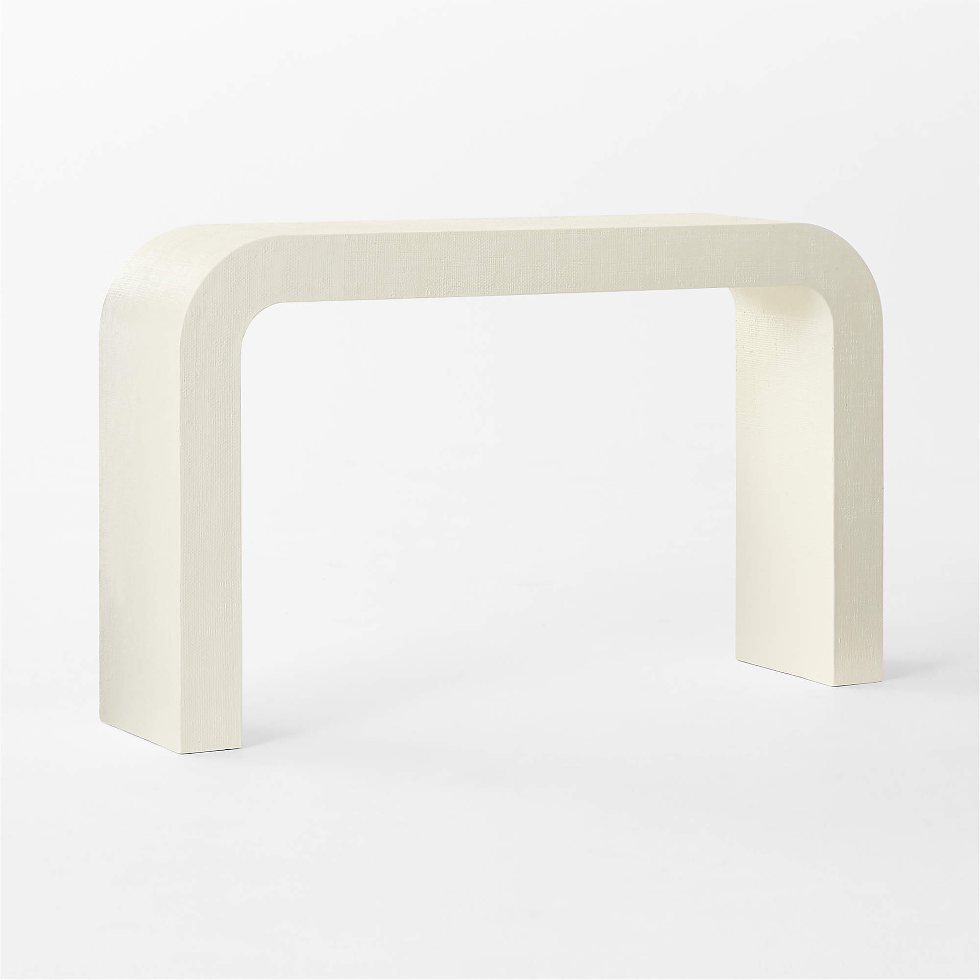 Crescent 52" Travertine Console Table | CB2 | CB2