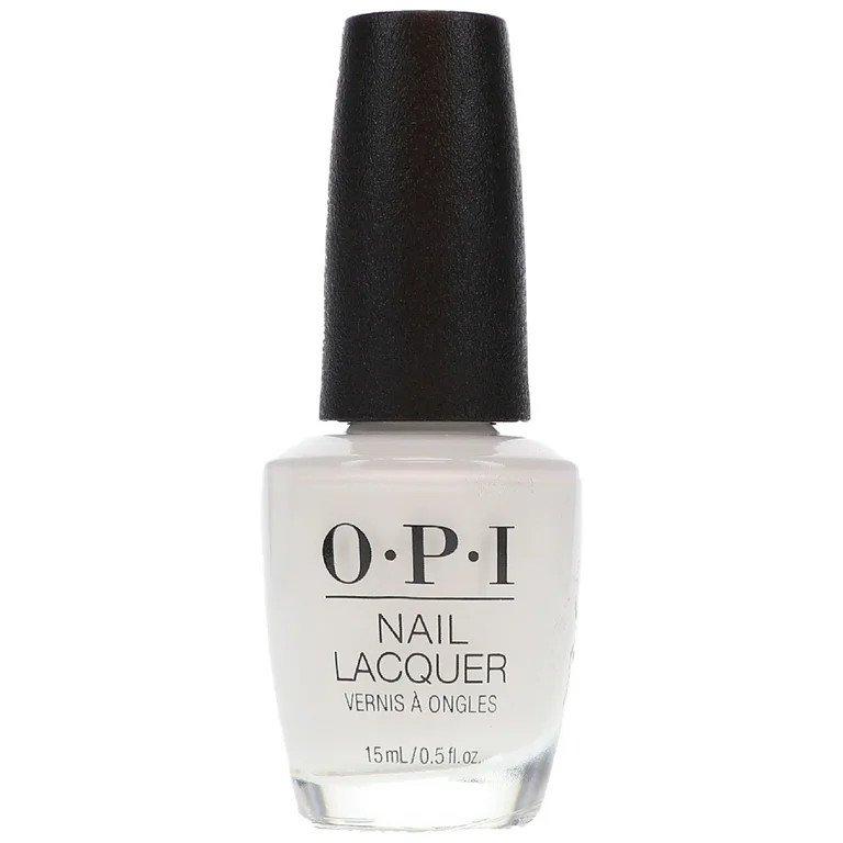 OPI Nail Lacquer, Alpine Snow, Nail Polish, 0.5 fl oz | Walmart (US)