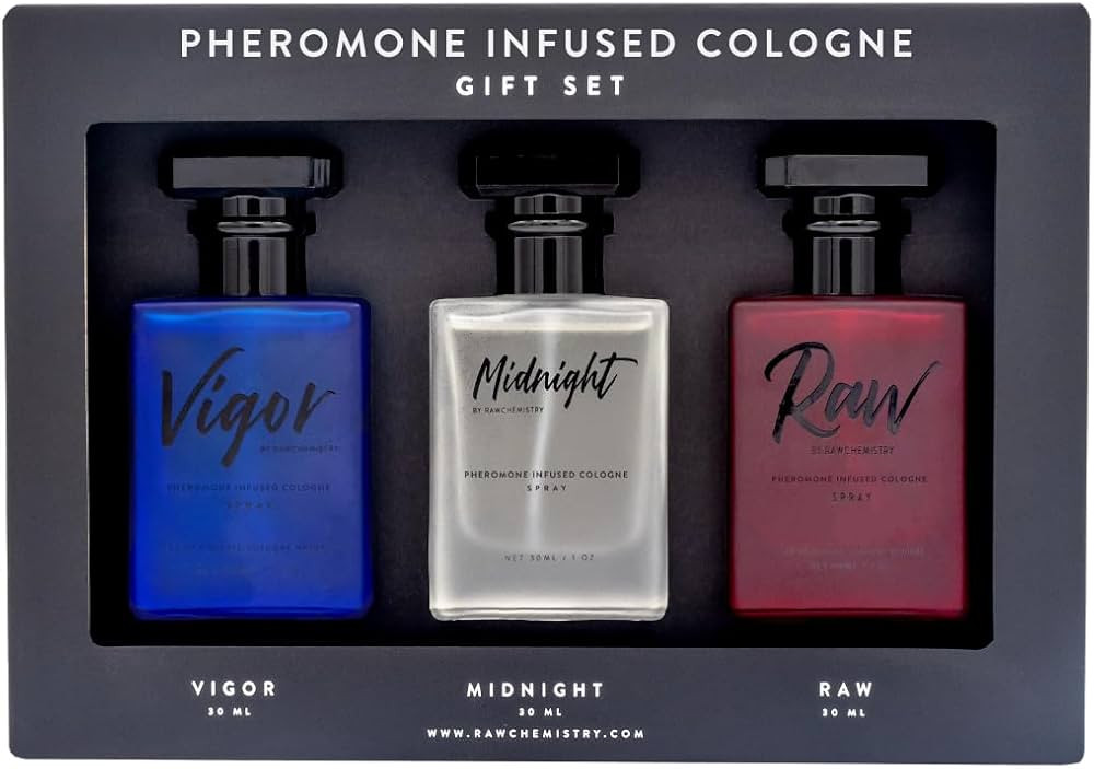 RawChemistry - A Pheromone Infused Mens Cologne Gift Set - Set of 3 Colognes | Amazon (US)