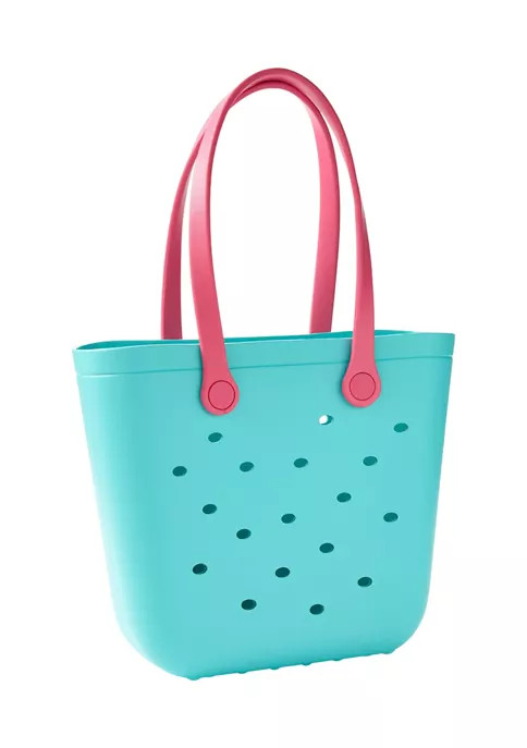Contrast Beach Bag | Belk