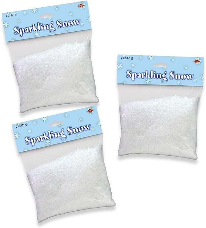 Beistle Sparkling Snow, 2-Ounce (3-Pack) | Amazon (US)