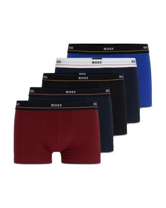 Essential Cotton Blend Regular Fit Trunks, Pack of 5 | Bloomingdale's (US)