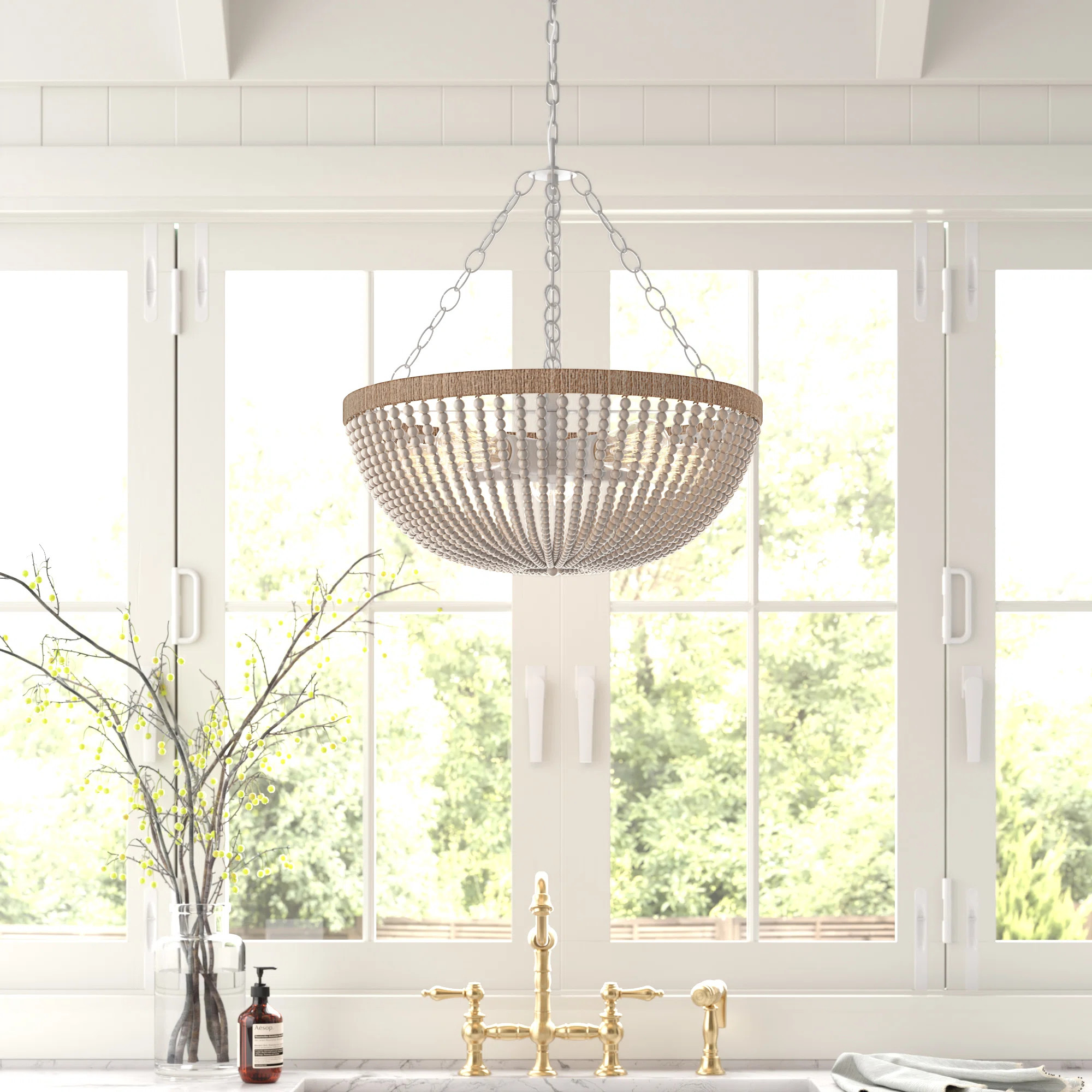 Sand & Stable Kaylin 5 - Light Unique / Statement Empire Chandelier | Wayfair | Wayfair North America