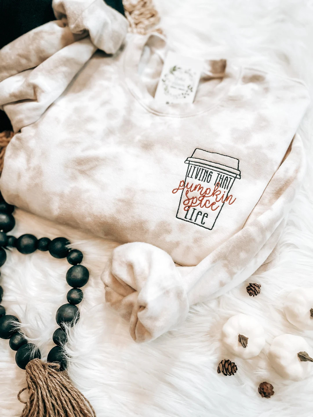 PUMPKIN SPICE Shirt  Fall Embroidered Sweatshirt  Pumpkin - Etsy | Etsy (US)