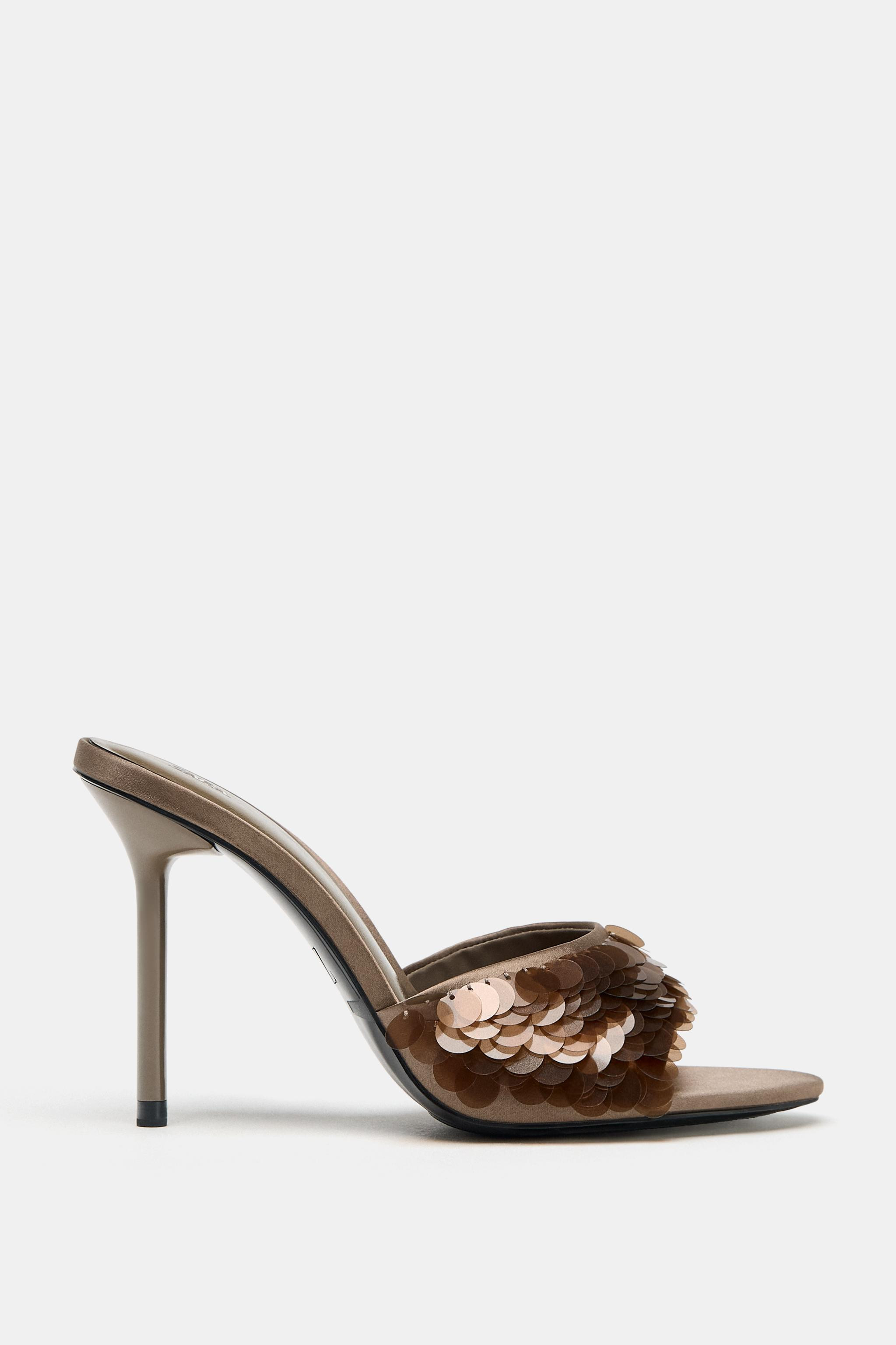 FANTASY SEQUIN SANDALS | Zara US