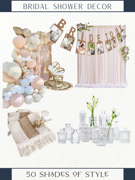 Sharing these adorable and affordable bridal shower decorations. Everything is under $50. 

Amazon bridal shower decorations, amazon party decorations, affordable bridal shower decorations 

#LTKwedding #LTKfindsunder50 #LTKparties