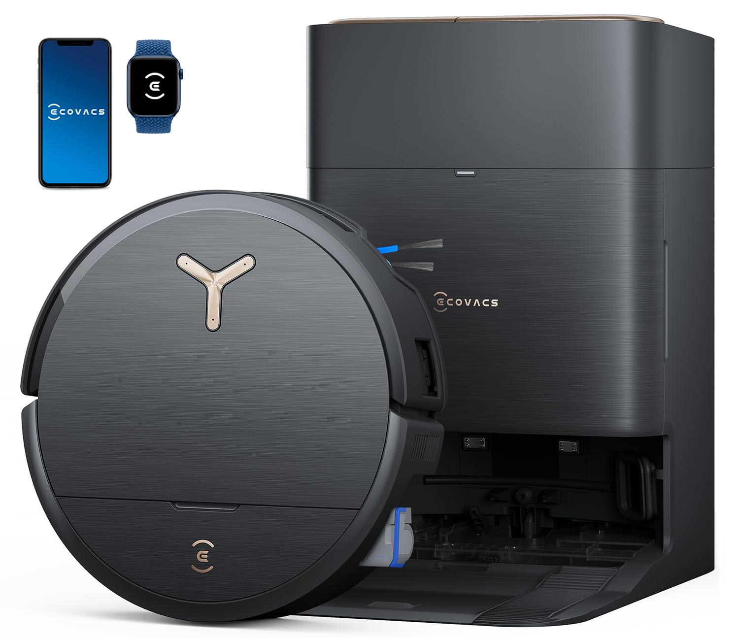 ECOVACS DEEBOT X9 PRO Omni Robot Vacuum and Mop, 16,600Pa Blast Suction, OZMO Roller Instant Self... | Amazon (US)