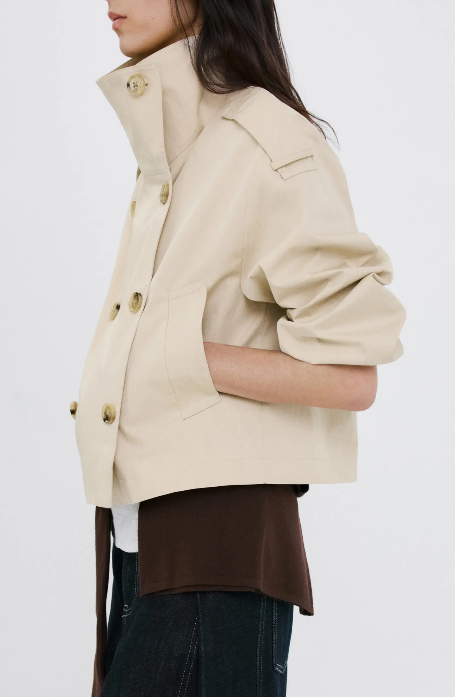 Crop Trench Jacket | Nordstrom