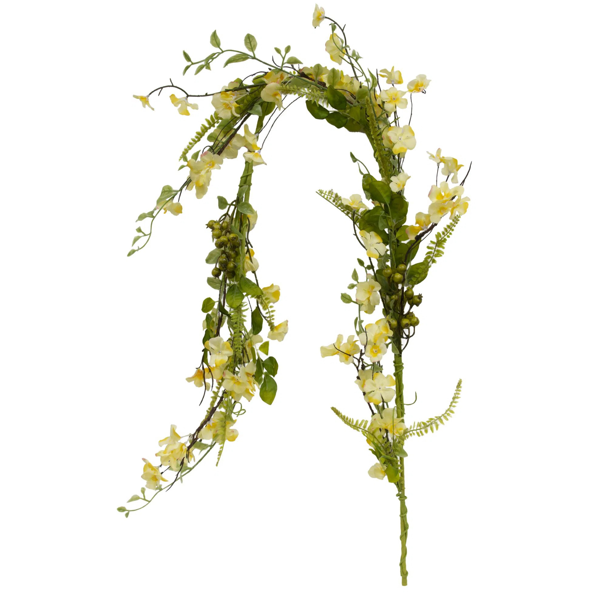 48'' in. Faux Clover Blossom Garland | Wayfair North America