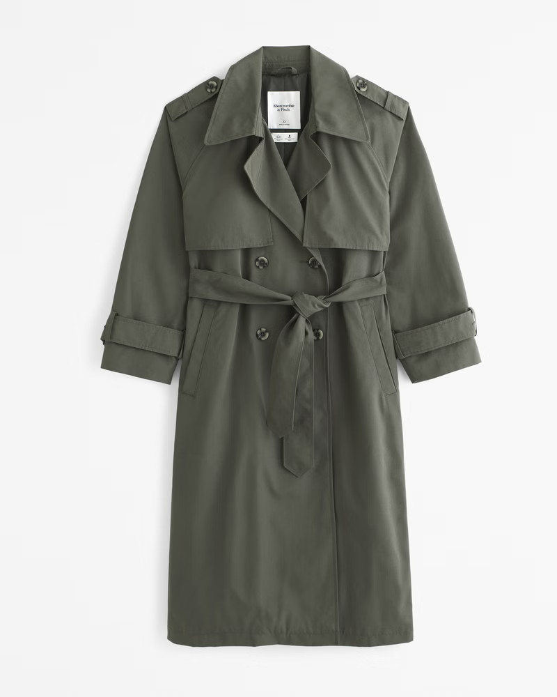 Full-Length Trench Coat | Abercrombie & Fitch (US)