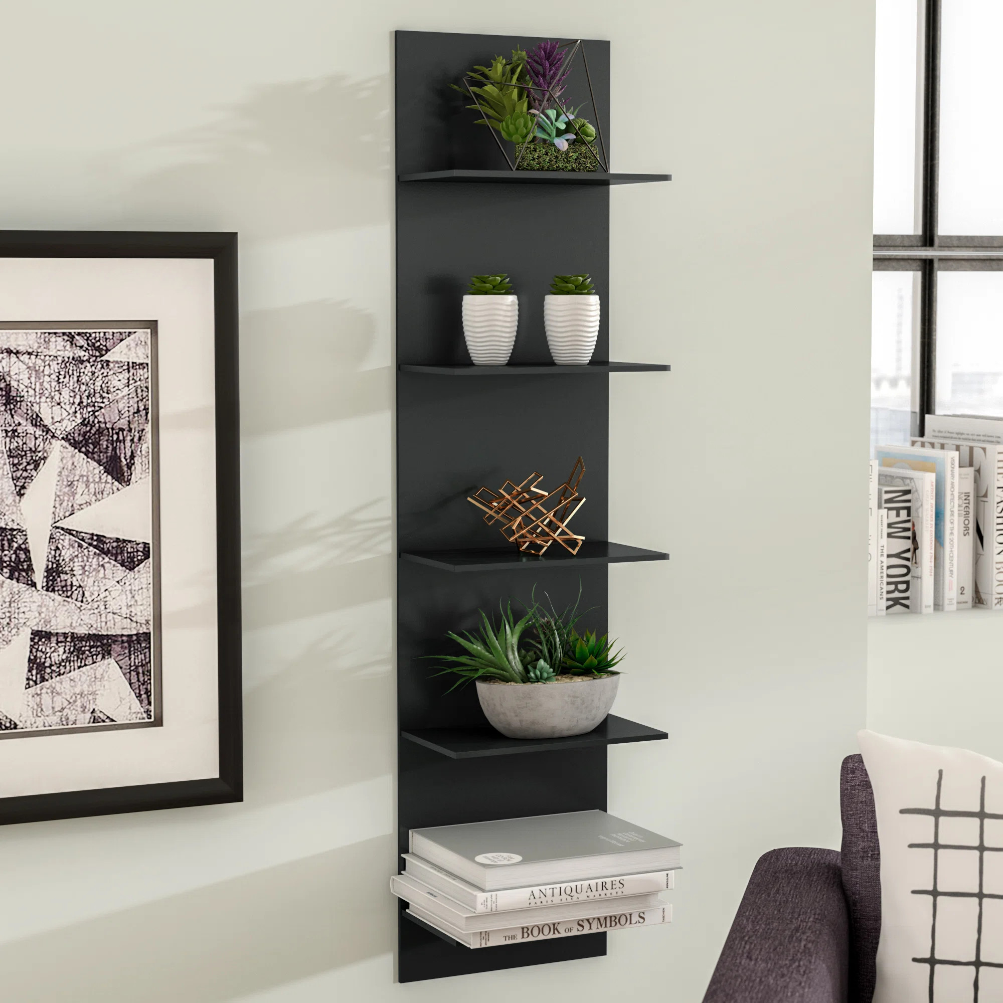 Brakebill 5 Tier Wall Shelf | Wayfair North America