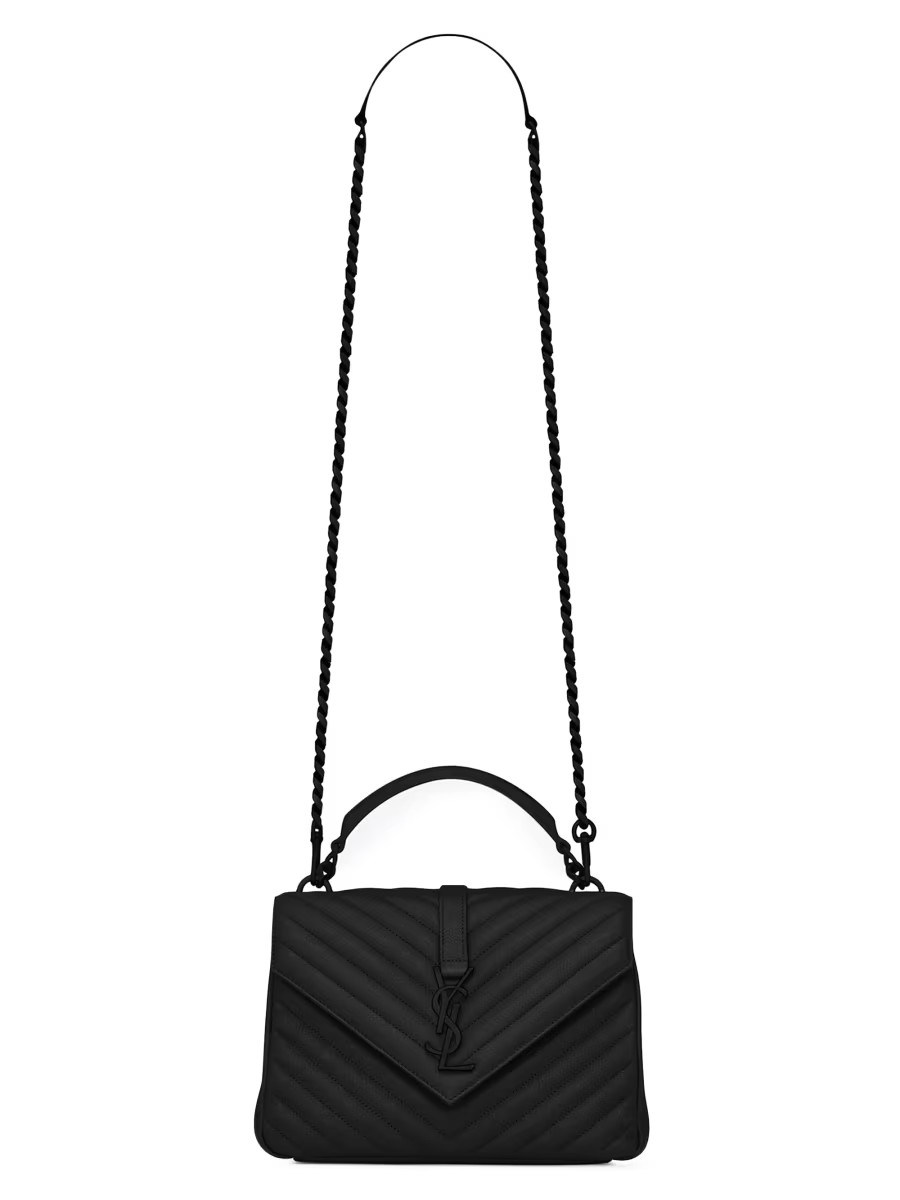 College Medium Chain Bag in Quilted Leather | Saks Fifth Avenue