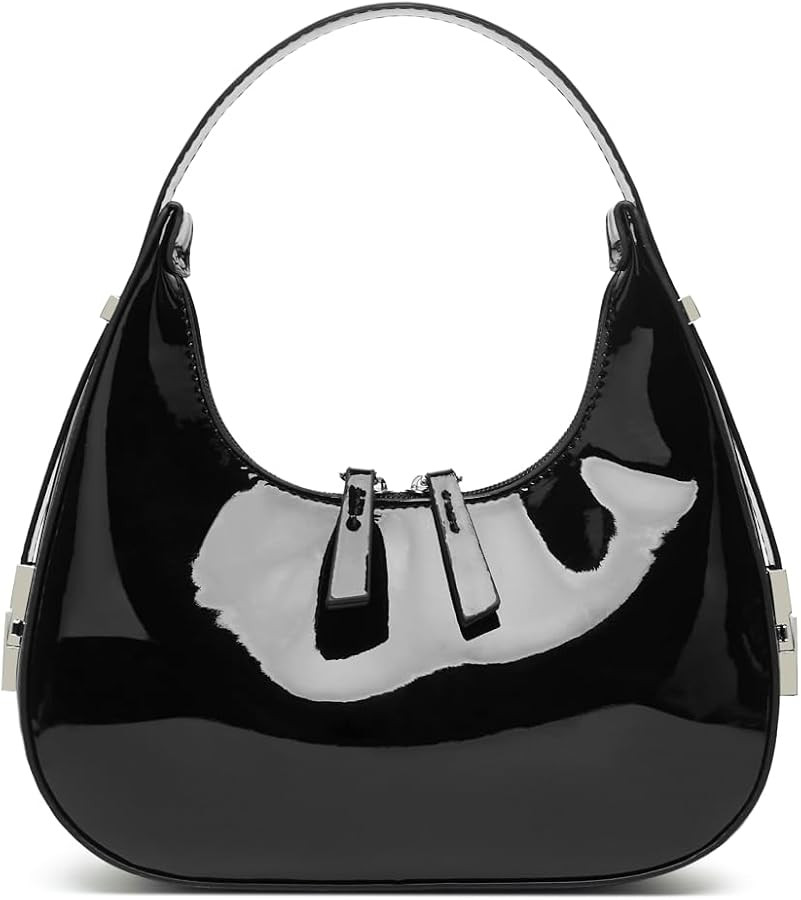 Women's Crescent Shoulder Bags Retro Y2k 90s Hobo Handbags Top Handle Y2k Underarm Bag Fashion Cl... | Amazon (US)