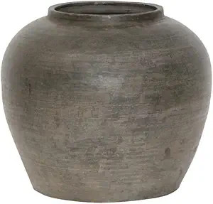 Artissance Home Vintage Charcoal/Gray Pottery Jar, Gray (Size & Color Vary) | Amazon (US)