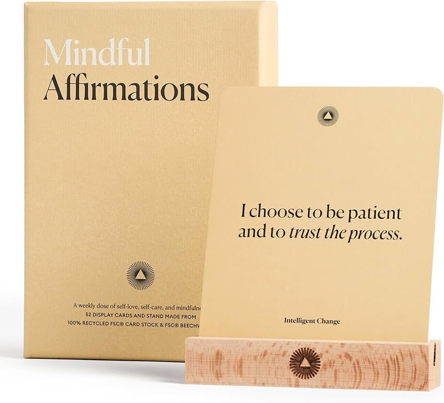 Intelligent Change Mindful Affirmations, 52 Positive Affirmation Cards for Women with Display Sta... | Amazon (US)