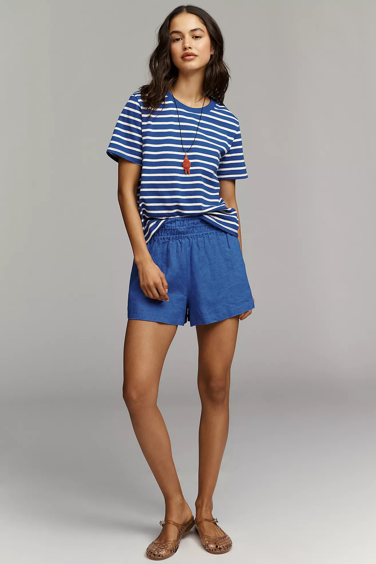 The Somerset Linen Shorts | Anthropologie (US)