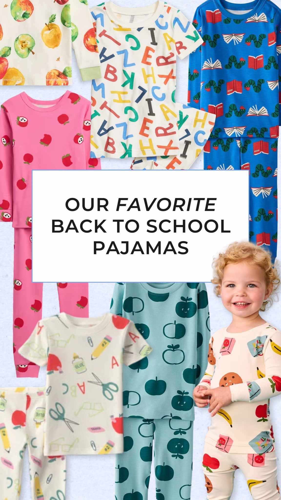Your little student can dream about the big first day in these adorable back-to-school pajamas! 📚✨

#LTKKids #LTKU