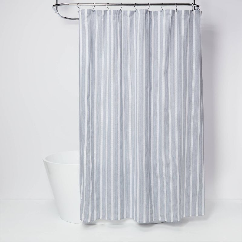 Dyed Shower Curtain Blue - Threshold™ | Target