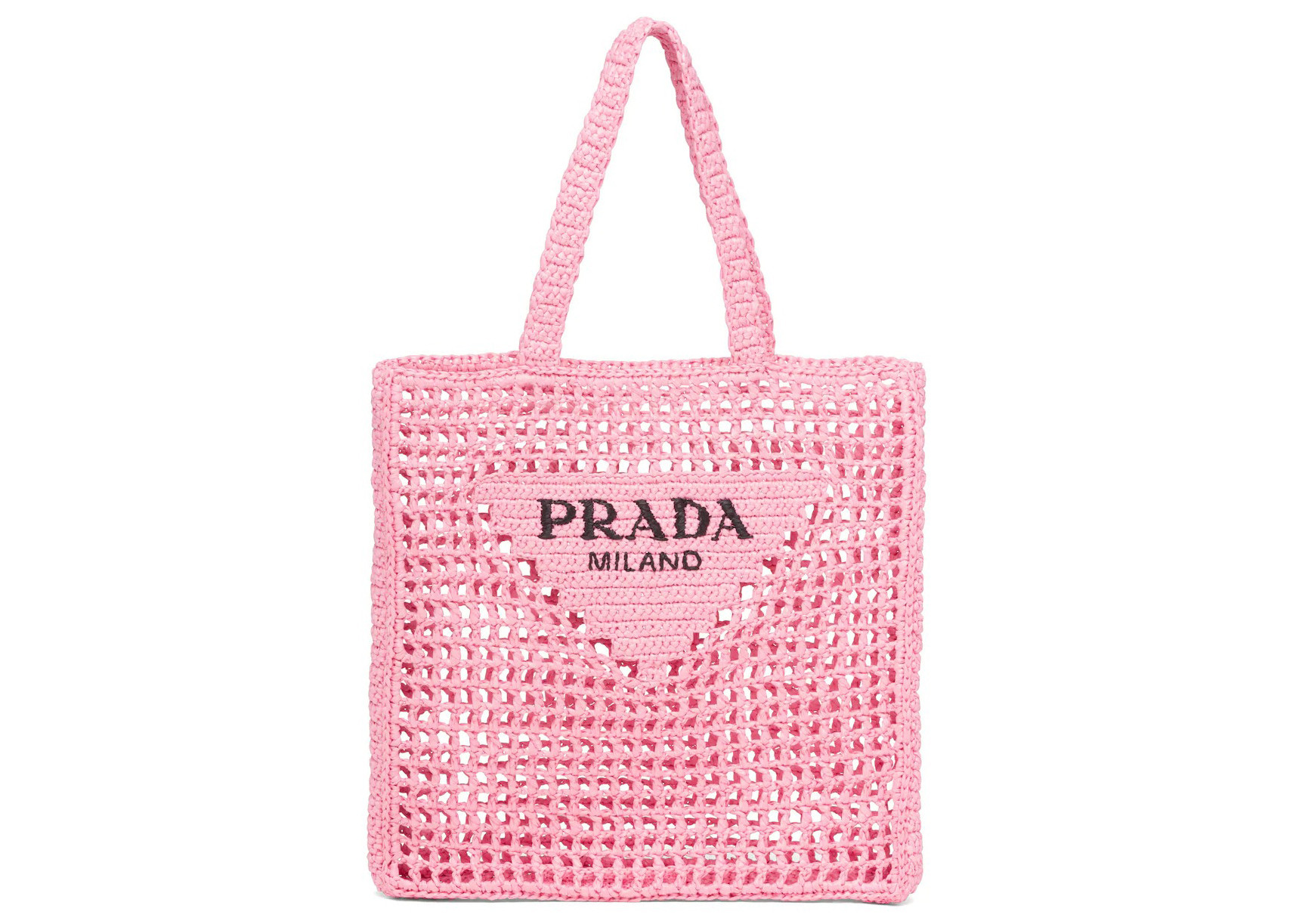 Women's Prada Raffia Tote Bag in Petal Pink | StockX