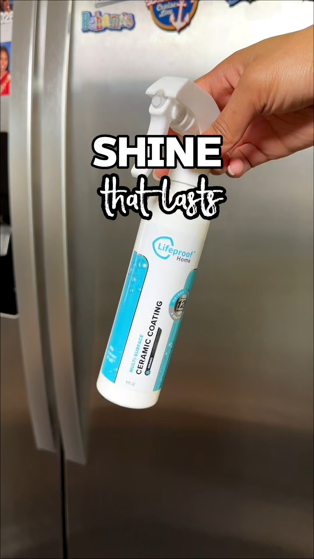 Tired of seeing fingerprints 5 minutes after cleaning? 😩 This made my fridge look brand new AND stay cleaner longer 

#LTKHome #LTKstorytime