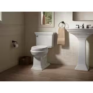 Memoirs Stately 2-Piece 1.6 GPF Single Flush Elongated Toilet with AquaPiston Flush Technology in... | The Home Depot