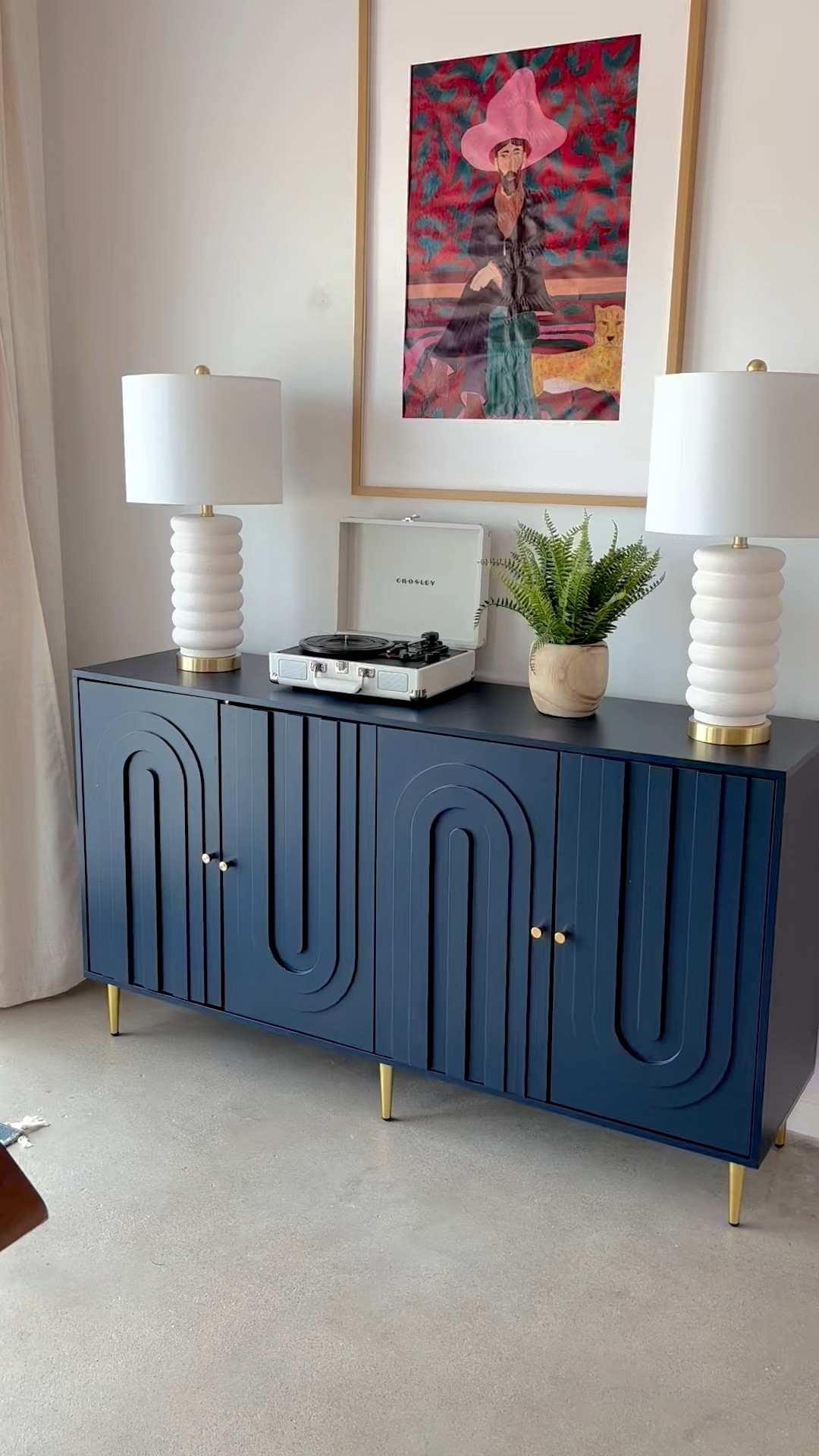 The devil is in the details!  If your short term rental isn’t fully booked-time to add some special touches.  Art from Etsy, a vinyl collection, some plants, and a statement dining table all help our Airbnb listing stand out in a saturated market.  Thinking these things “don’t matter” is the pitfall.  You don’t have to spend a lot.  The most important furniture items to invest in are your dining room table and chairs and the main sofa, rug, and coffee table.  Need a consultation?  Let me help you up your game on your rental.  

#LTKOver40 #LTKHome #LTKTravel