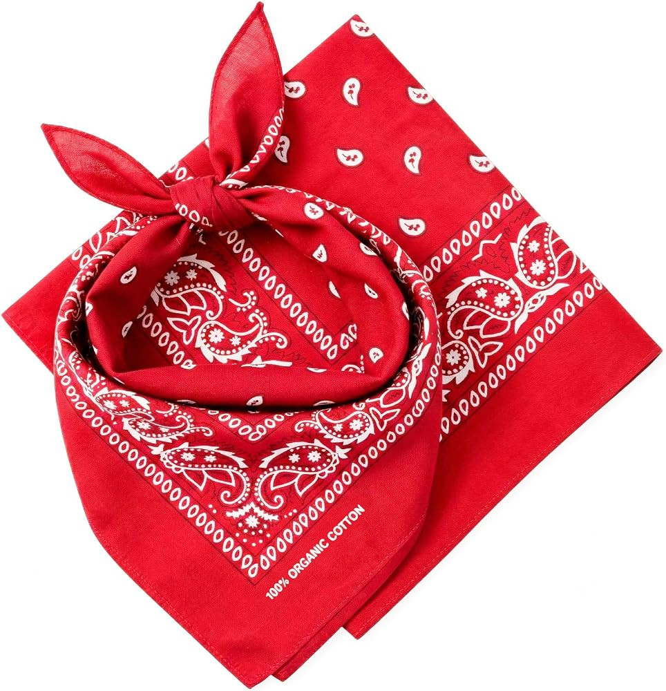 KP Bandana \u2013 Soft, Durable & Machine Washable \u2013 100% Cotton & Natural Fibers \u2013 For... | Amazon (US)