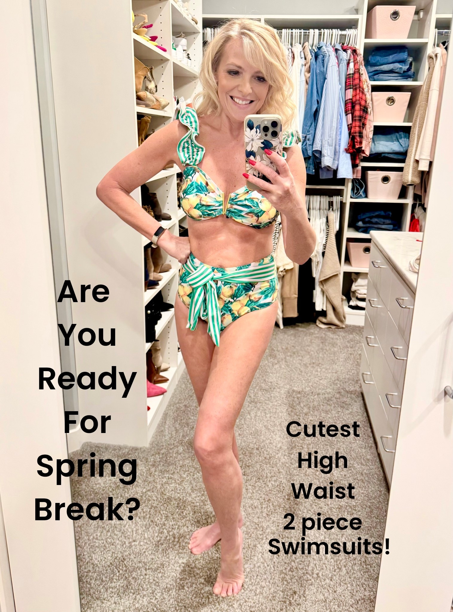 It’s such a darling, affordable great fitting 2 piece swimsuit. Amazon swimwear. Spring Break. Vacation 

#LTKSwim #LTKTravel