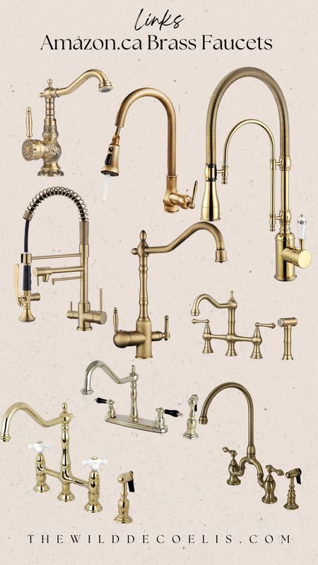 Best brass faucets on Amazon canada 

#LTKunder100 #LTKhome #LTKGiftGuide
