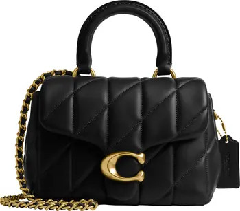 COACH Tabby Quilted Leather Convertible Top Handle Bag | Nordstrom | Nordstrom