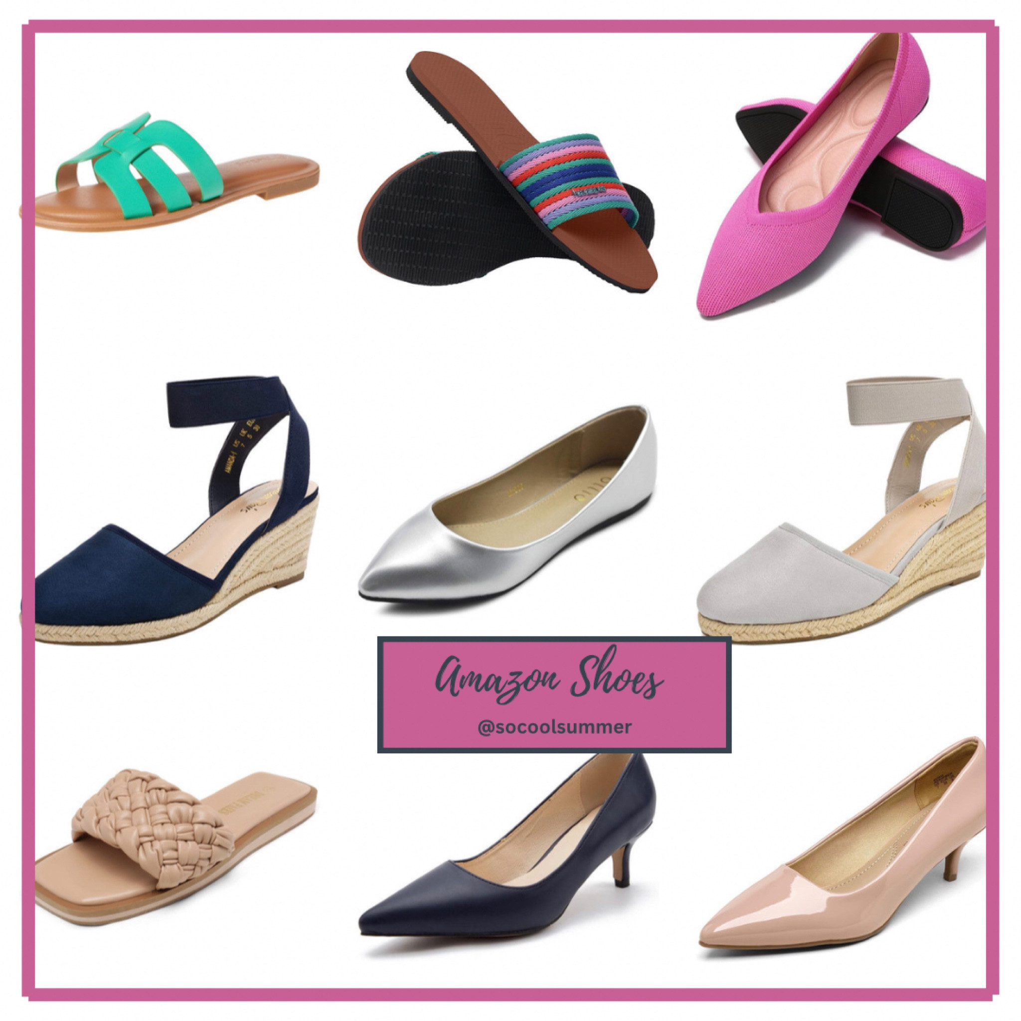 Amazon shoes for summers! I’ve been living in all of these! 

#LTKSeasonal #LTKunder50 #LTKshoecrush