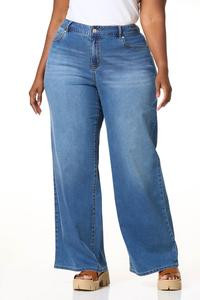Cato Fashions | Cato Plus Size High Rise Wide Leg Jeans | Cato Fashions