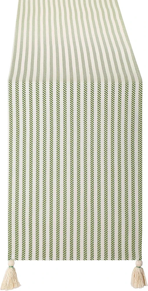 Folkulture Table Runners with Tassels for Home Dining Table, Farmhouse Style Décor or Kitchen, 1... | Amazon (US)