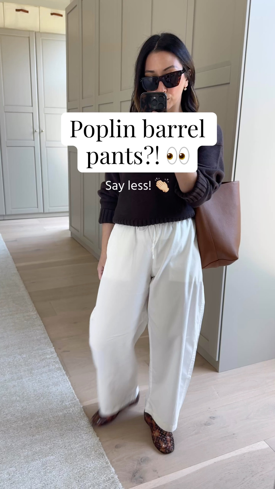 Mama on a budget. Every piece under $200

Everlane tee medium
Gap crop cotton sweater petite small
Gap poplin barrel pants petite xs
Steve Madden jellies 5
Quince bucket bag
Celine sunglasses 
Electric Picks earrings
Dorsey James necklace 15"

Petite style, spring outfits 2026, jelly flats



#LTKPetite #LTKmomlife #LTKootd