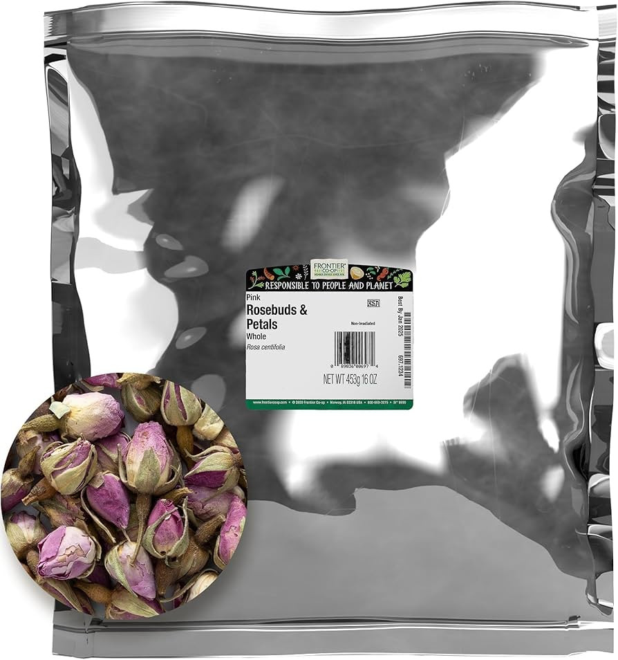 Frontier Bulk Rosebuds & Petals, Pink, 1 Pound | Amazon (US)