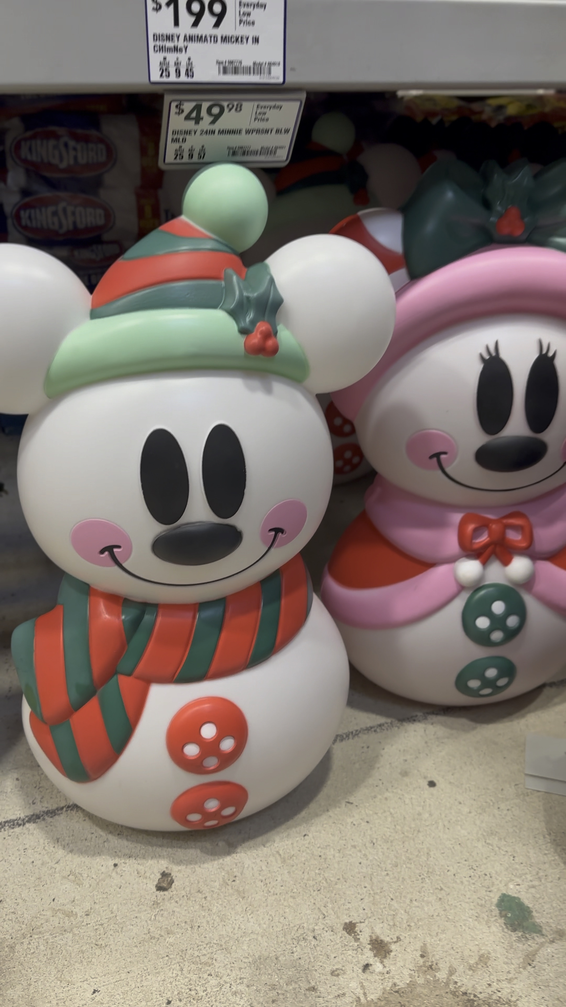 Disney Mickey Mouse Minnie Mouse Christmas blow mold Lowe’s snowman seasonal decor outdoors 

#LTKSeasonal