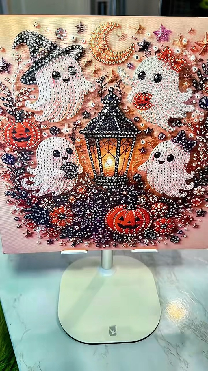 Diamond painting ghost canvas ✨👻

#LTKSeasonal #LTKHome #LTKKids
