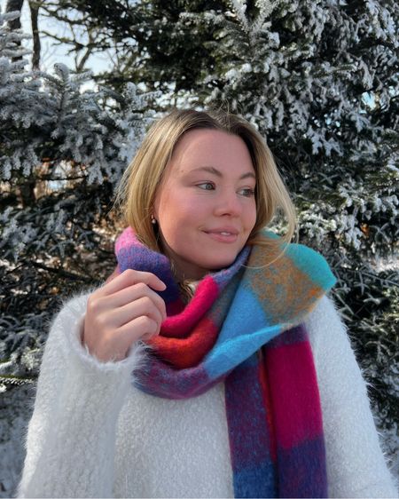 colorful aesthetic scarf under $10 for winter ❄️ #winterwear #scarf #shein

#LTKfindsunder50 #LTKSeasonal #LTKstyletip
