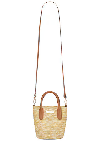 Micro Tote Bag in Natural | Revolve Clothing (Global)