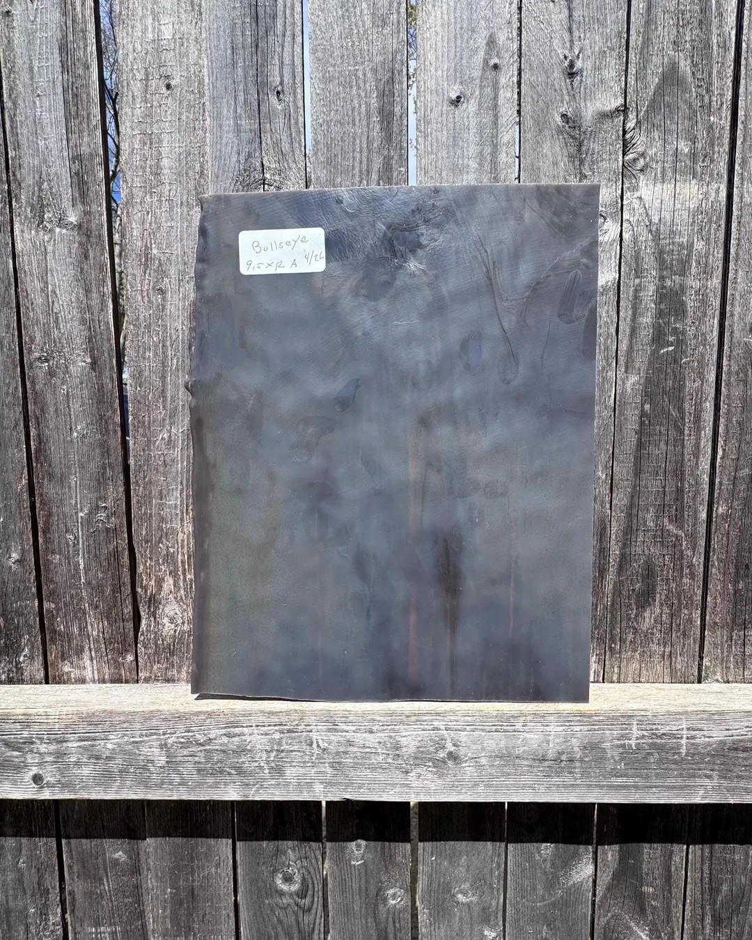 Vintage Bullseye 9.5\u201dx12\u201d Opalescent \u201cwarm Grey\u201d Colored Stained Glass Sheet ... | Etsy (Global)