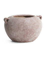 Two Handle Distressed Vase | TJ Maxx