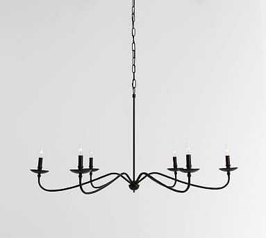 Lucca Iron Chandelier | Pottery Barn (US)